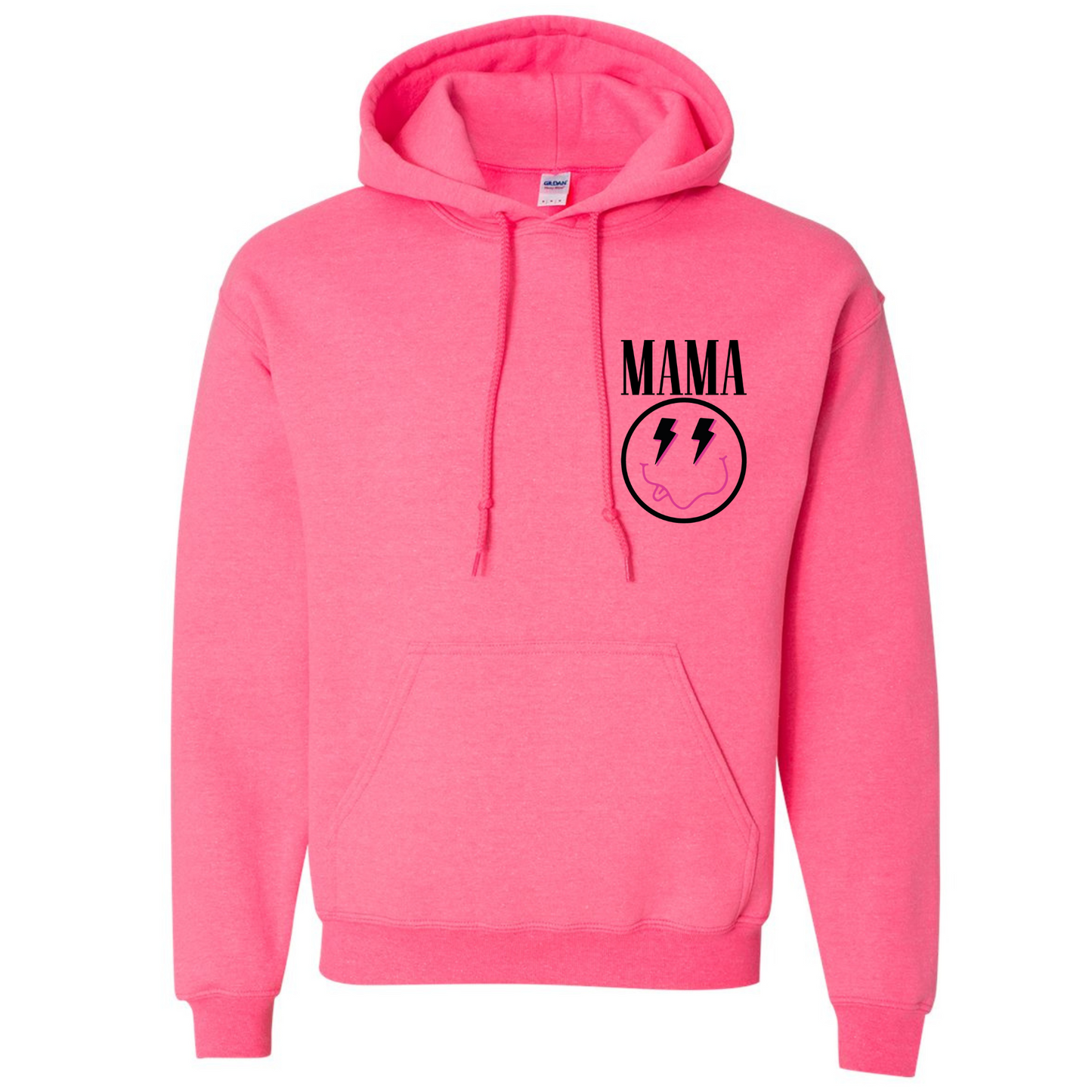 Radical Mama Neon Pink Adult Hoodie