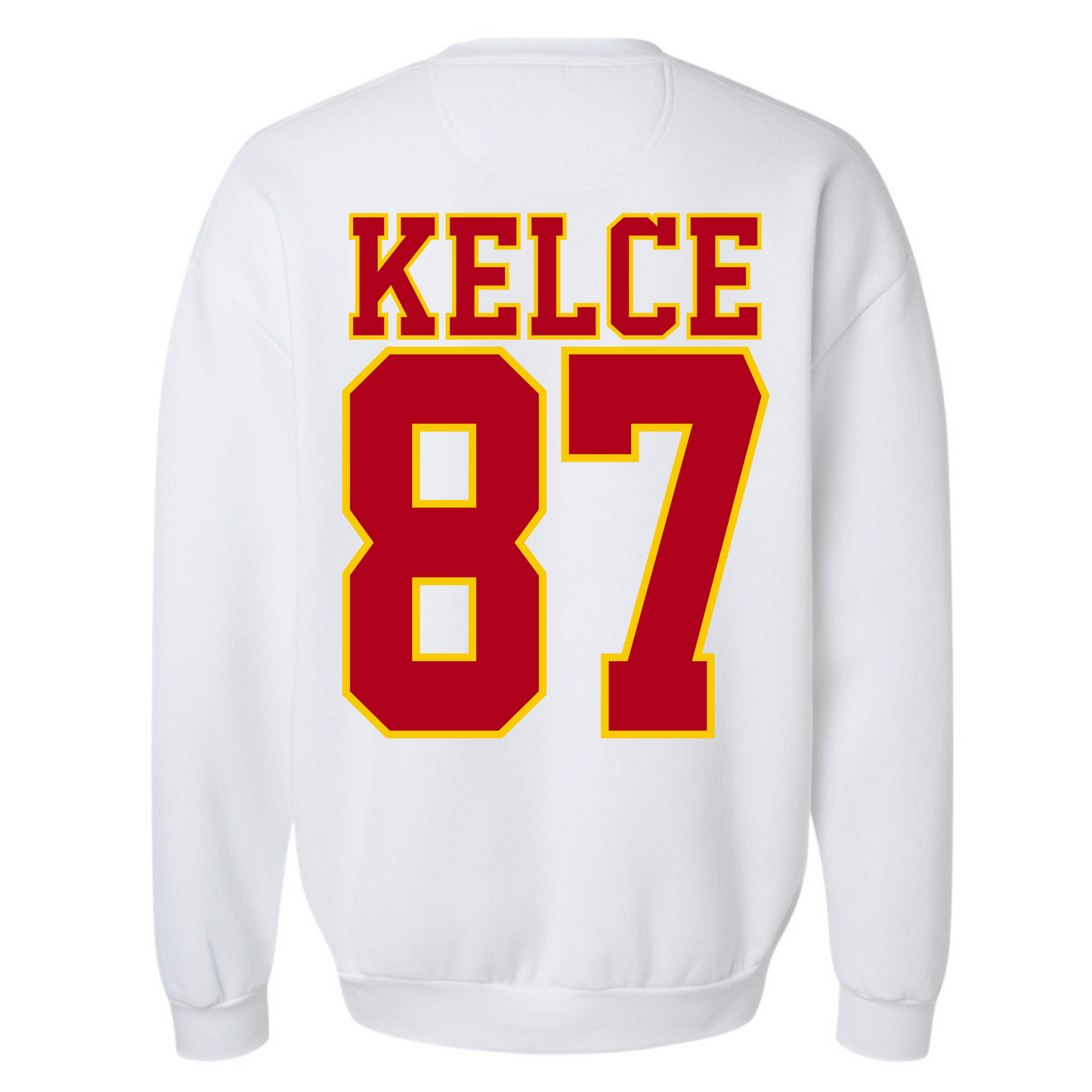 Number 87 Kelce Adult Sweatshirt