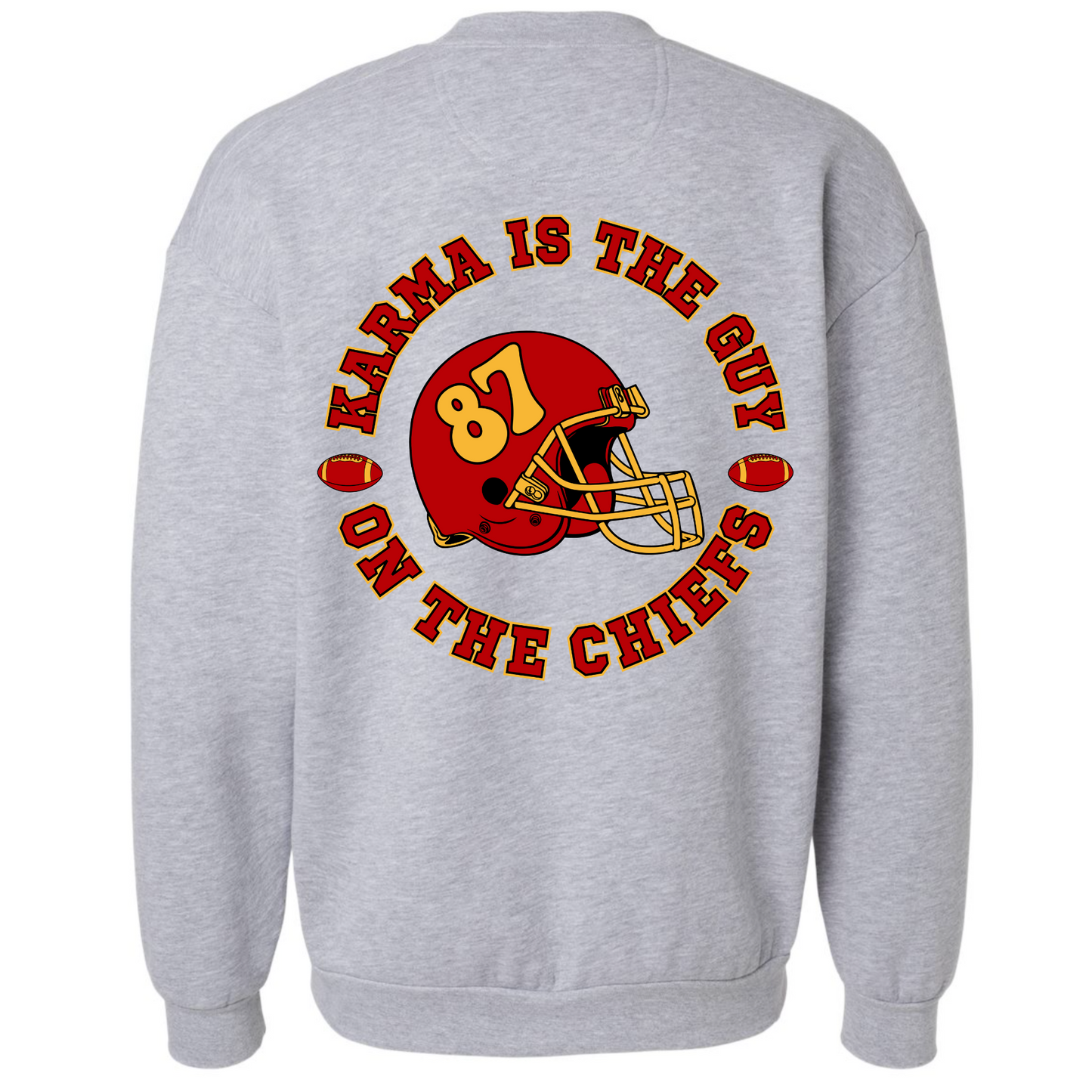 Karma Chiefs 87 Adult Sweatshirt