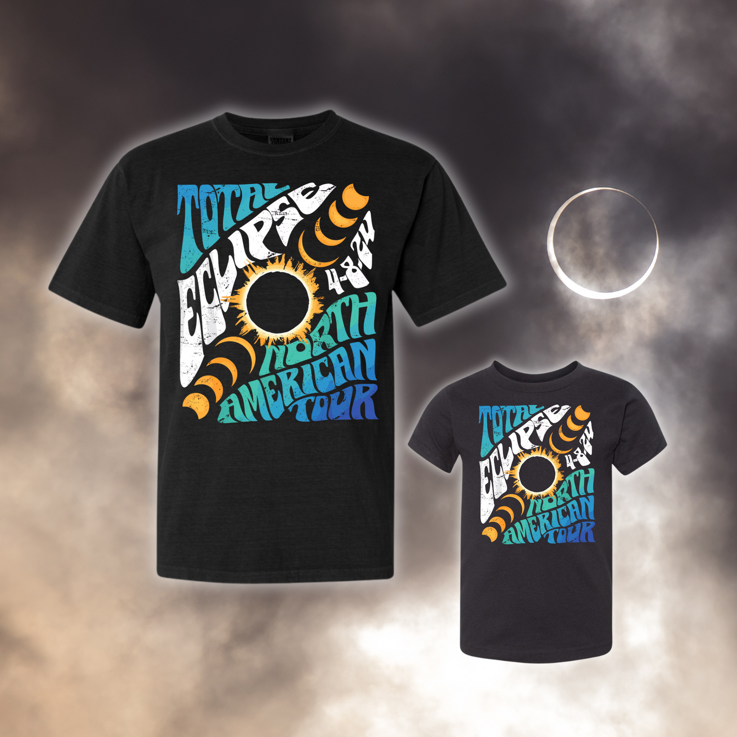 Solar Eclipse North American Tour Adult Tee