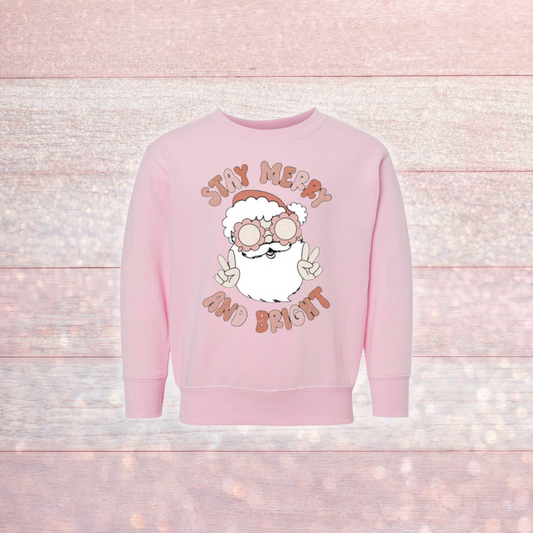 Groovy Santa Children’s Sweatshirt Pre-Order