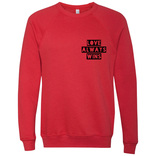 Love Always Wins Adult Sweatshirt