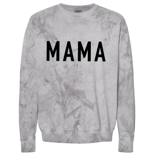 MAMA Sweatshirt Grey Acid