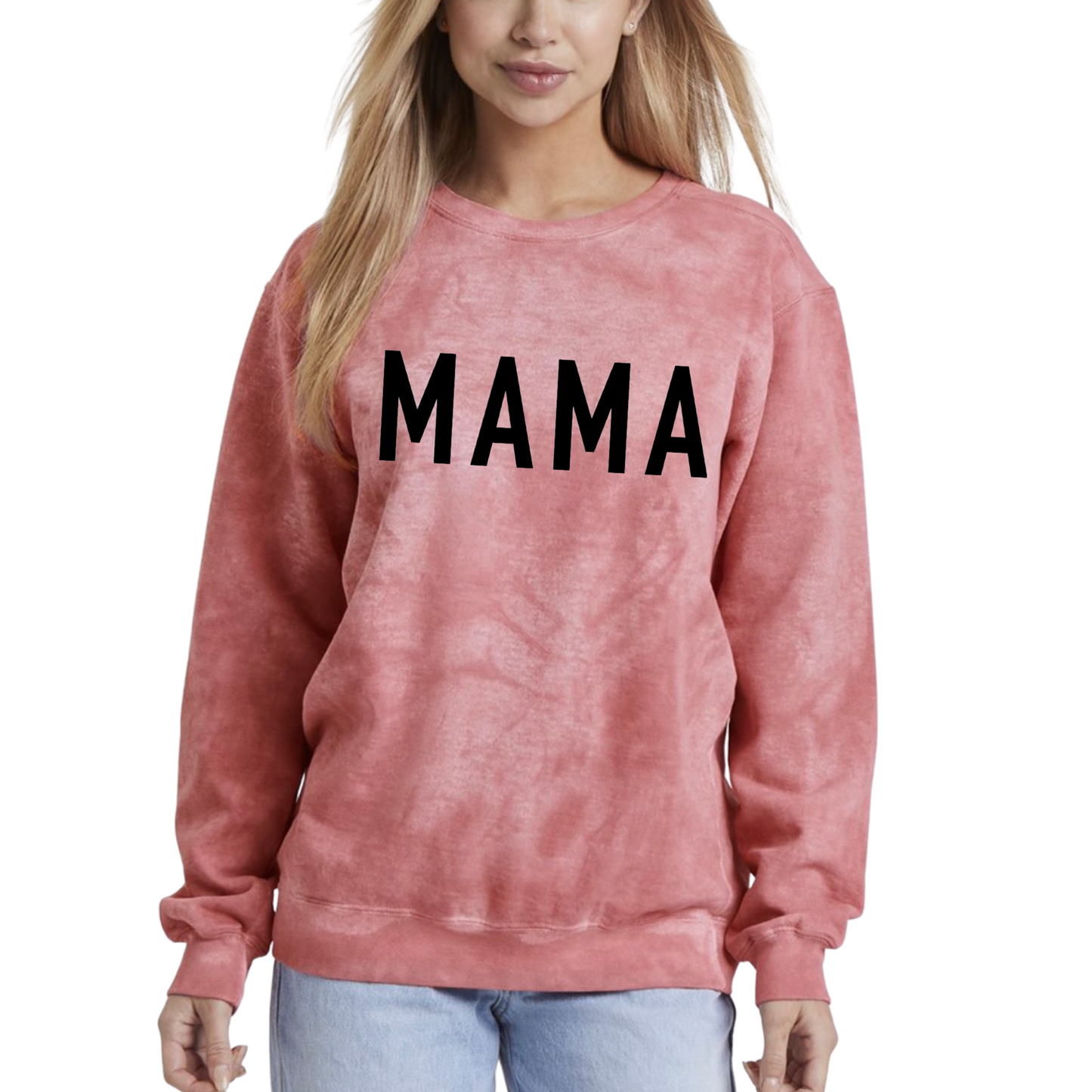MAMA Sweatshirt Pink Acid