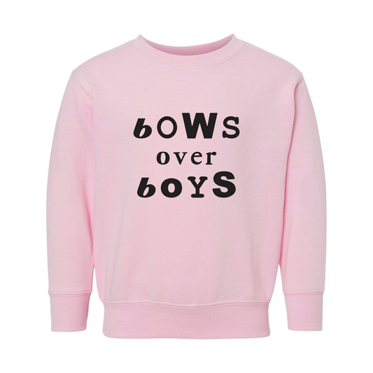 Bows Over Boys Children’s Sweatshirt